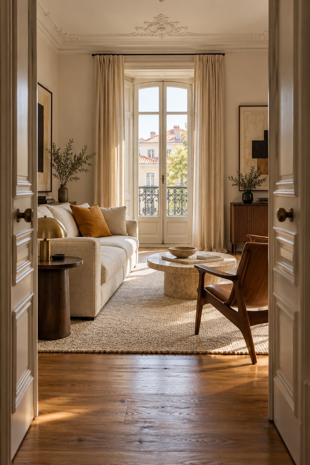 Sala de estar com Home Staging Signature